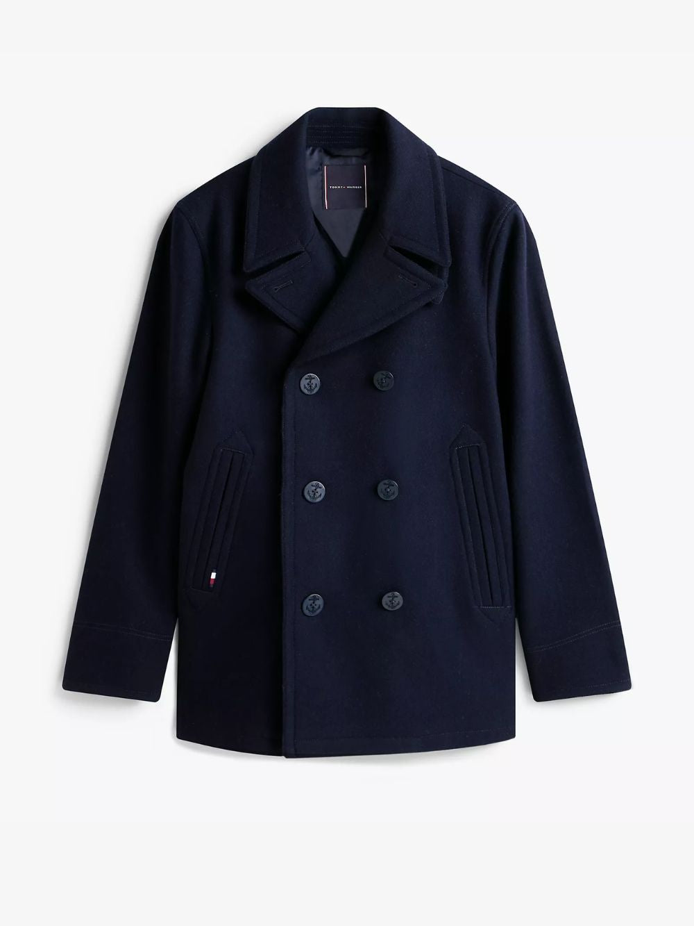 Abrigo clásico de lana