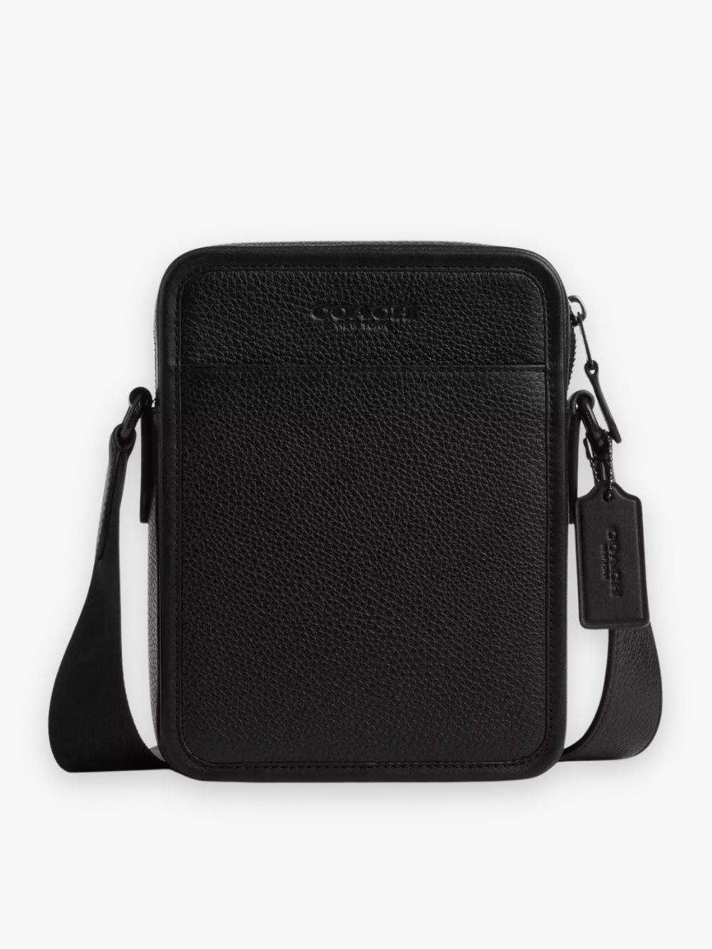 Bolso crossbody de cuero liso Sullivan