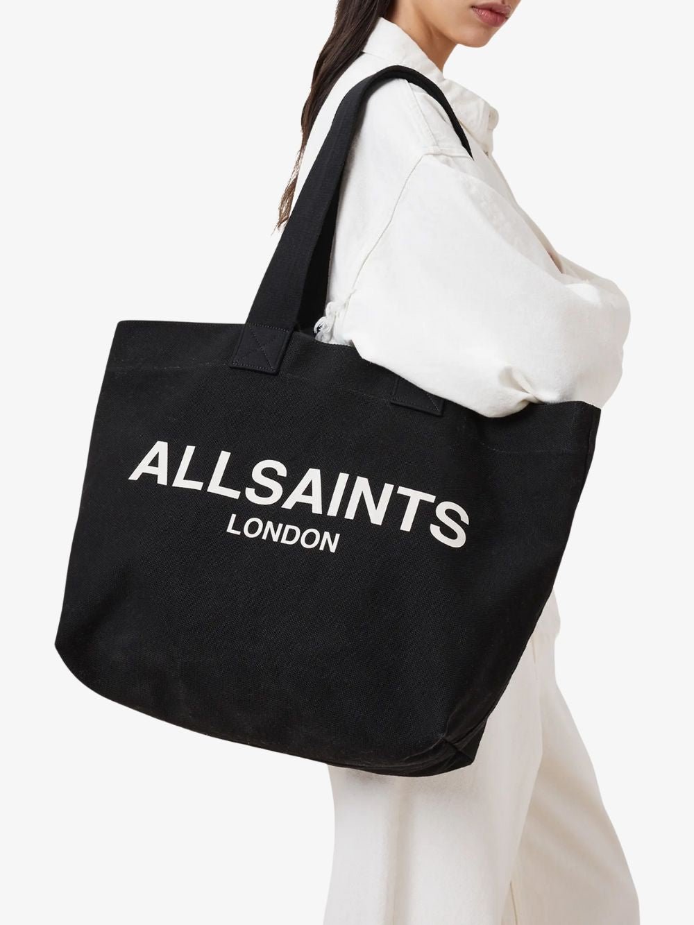 Bolso Tote extra grande de lona con logotipo All Saints