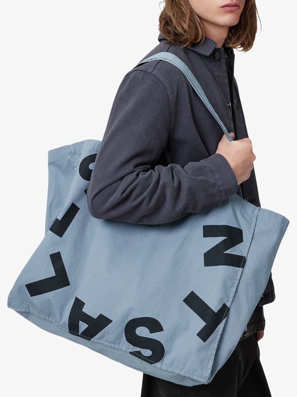 Bolso Tote grande de lona Tierra