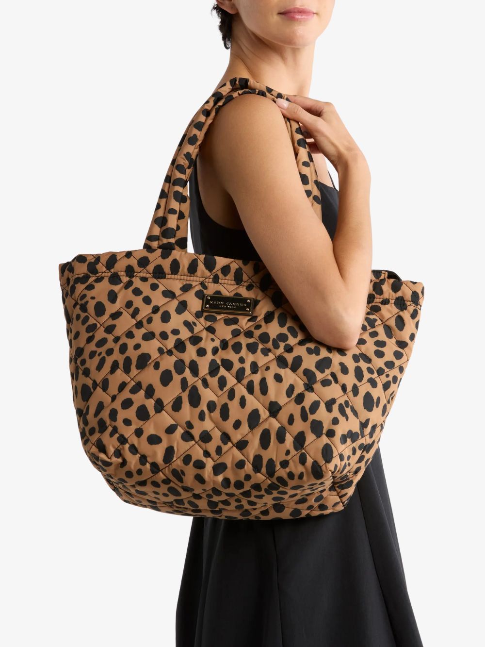 Bolso Tote acolchado con diseño Cheetah