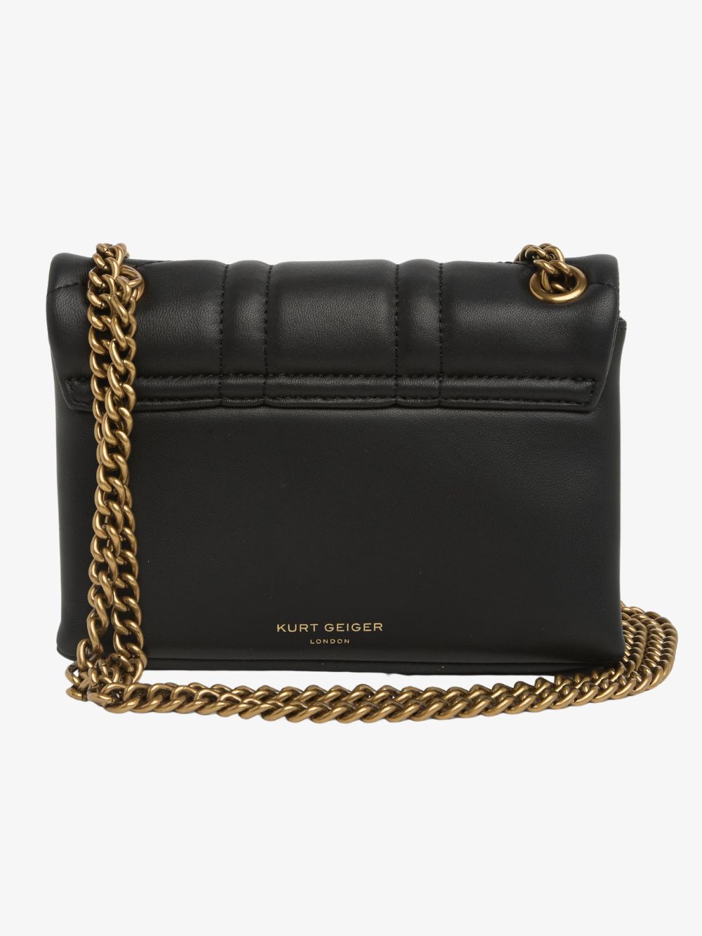 Mini Crossbody Kensington de piel acolchada