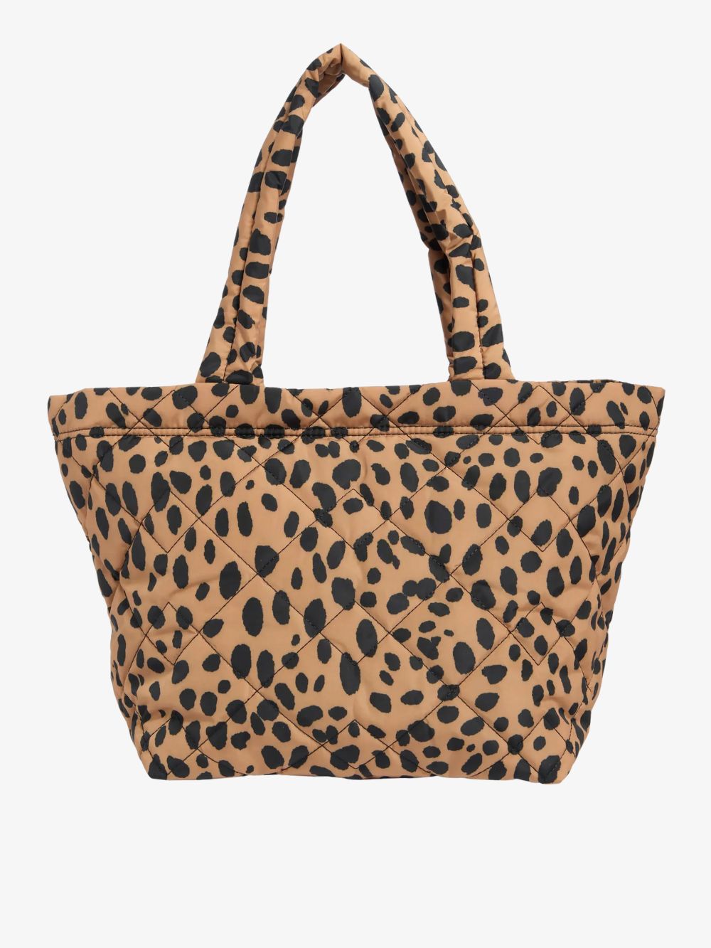 Bolso Tote acolchado con diseño Cheetah