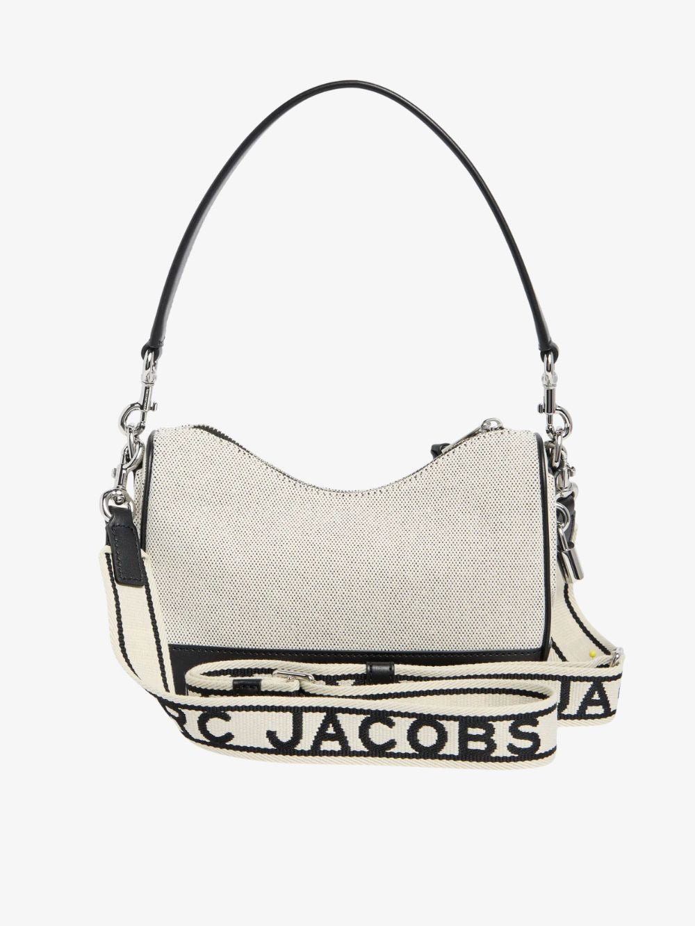 Bolso Shoulder Bag Convertible Canvas y piel