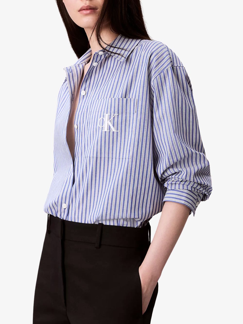 Blusa a rayas Yarn-Dyed