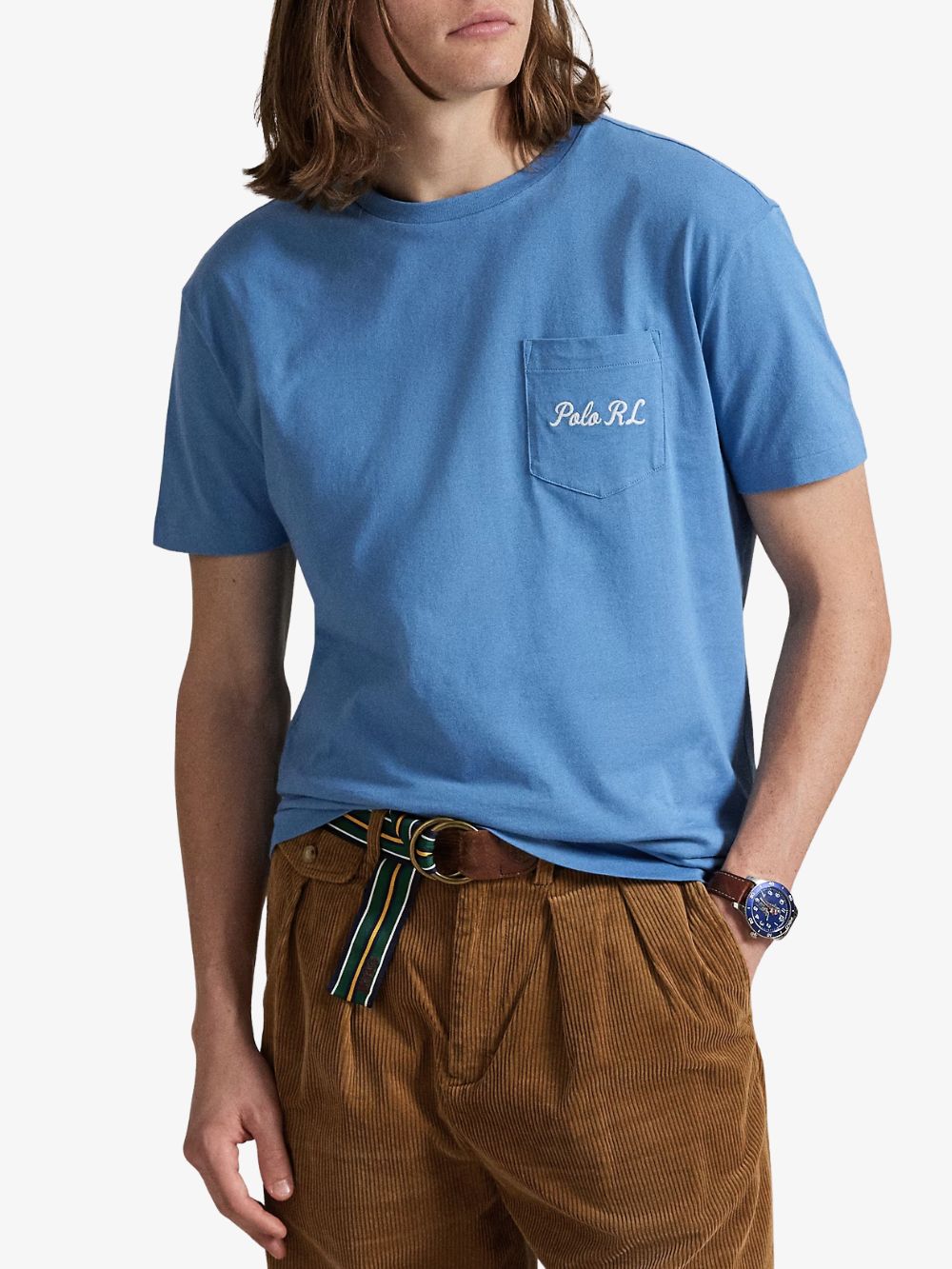 Playera Polo Bear estampada en el centro de la espalda