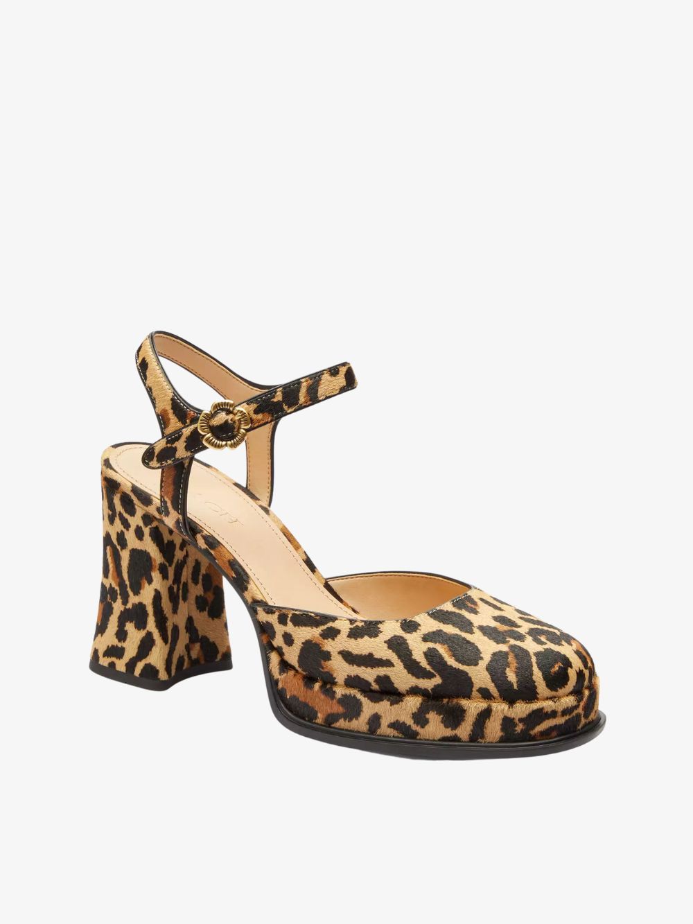 Zapatillas Tea Rose estampado de leopardo