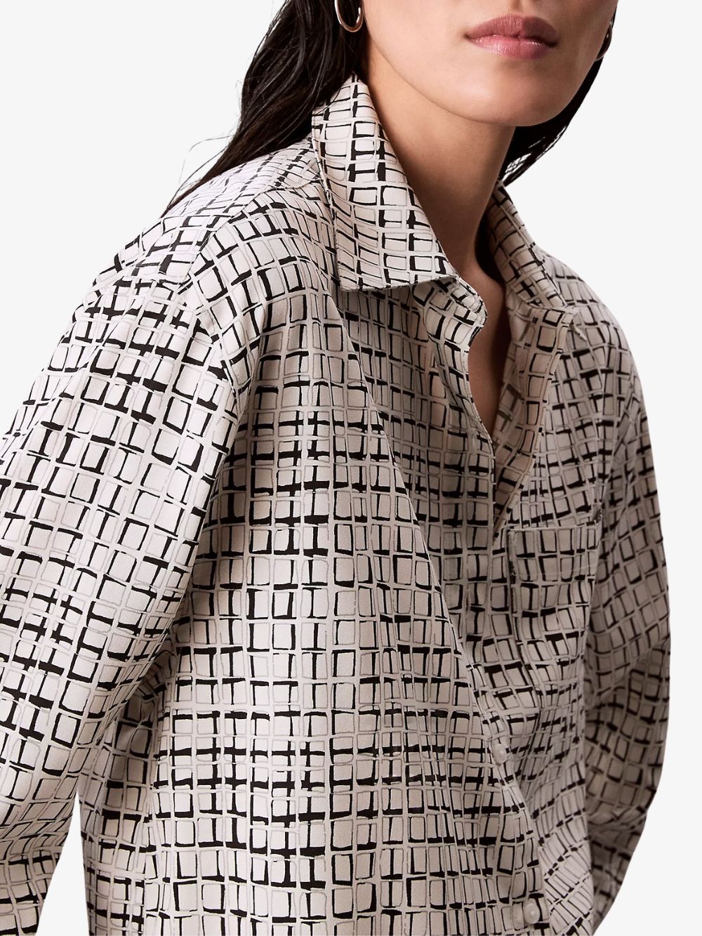 Blusa ligera Tencel Print