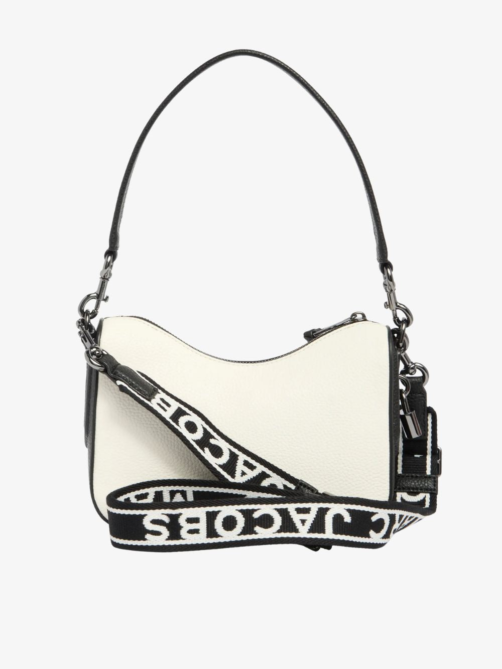 Bolso Shoulder Bag de piel Drifter blanca