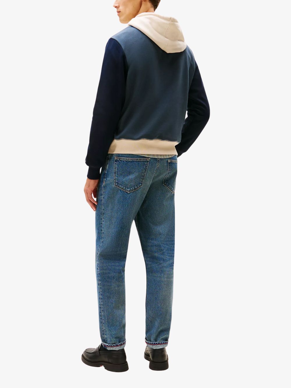 Sudadera hoodie Colorblock