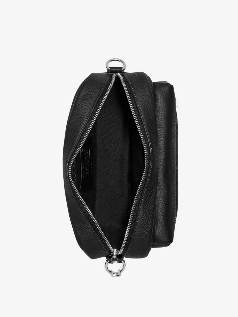 Bolso crossbody de cuero liso Elias