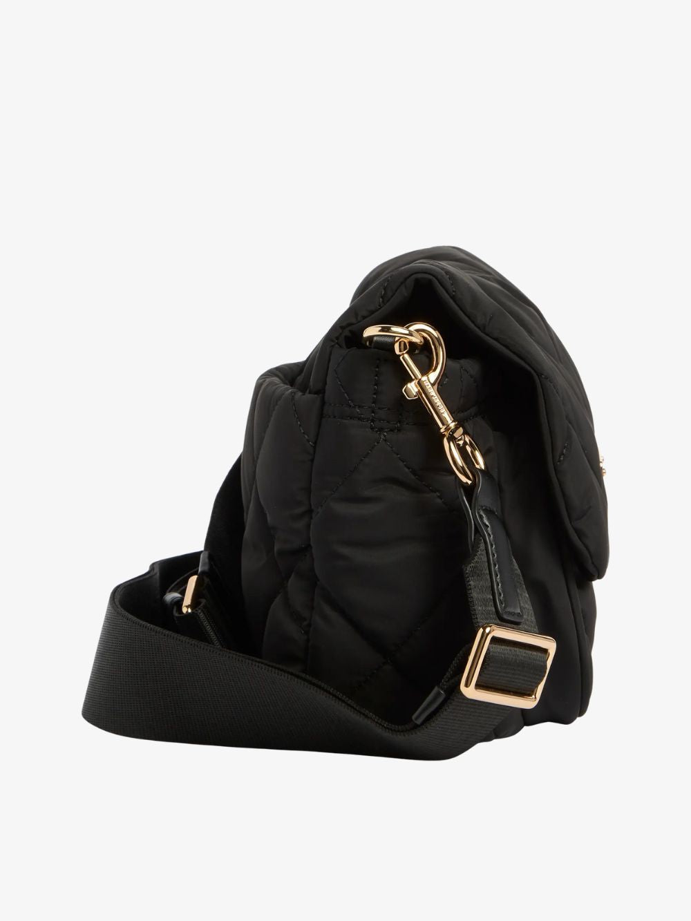 Crossbody Messenger Bag de nailon Quilted