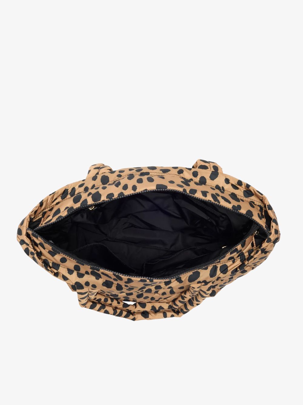 Bolso Tote acolchado con diseño Cheetah