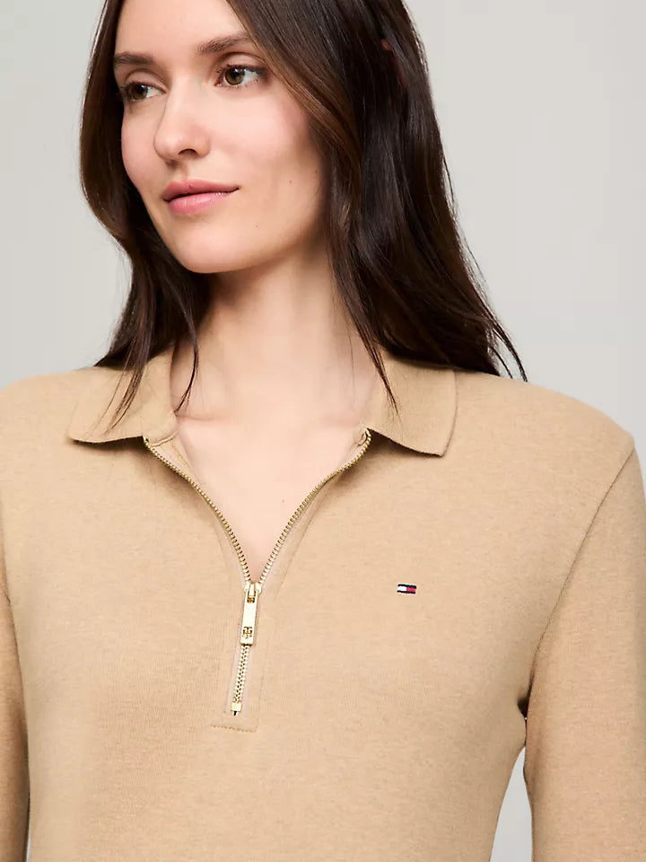 Tommy Hilfiger Playera tipo polo de manga larga