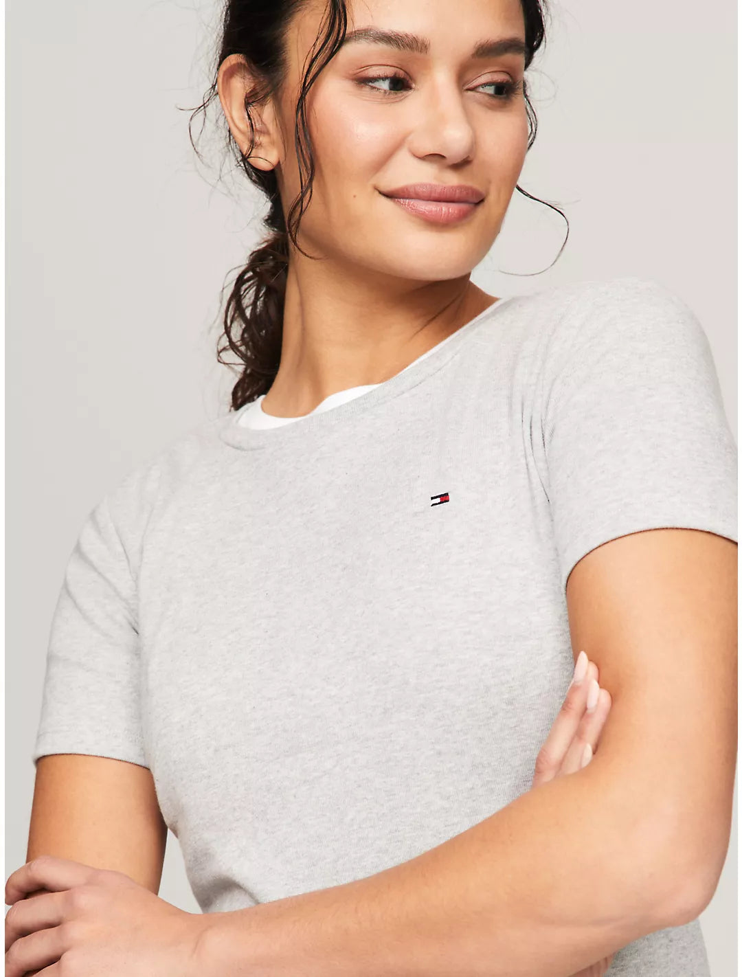 Tommy Hilfiger Playera de cuello redondo