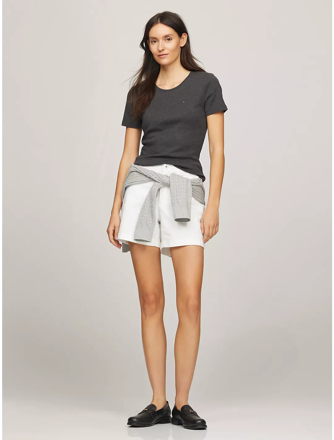 Tommy Hilfiger Playera de cuello redondo