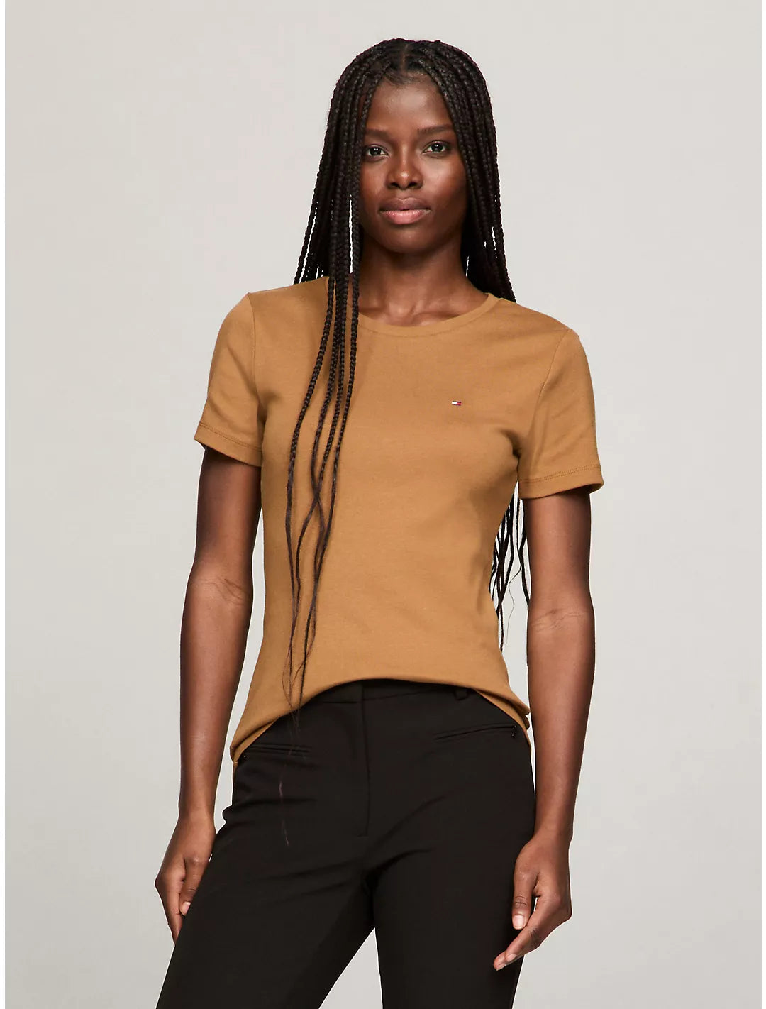 Tommy Hilfiger Playera de cuello redondo