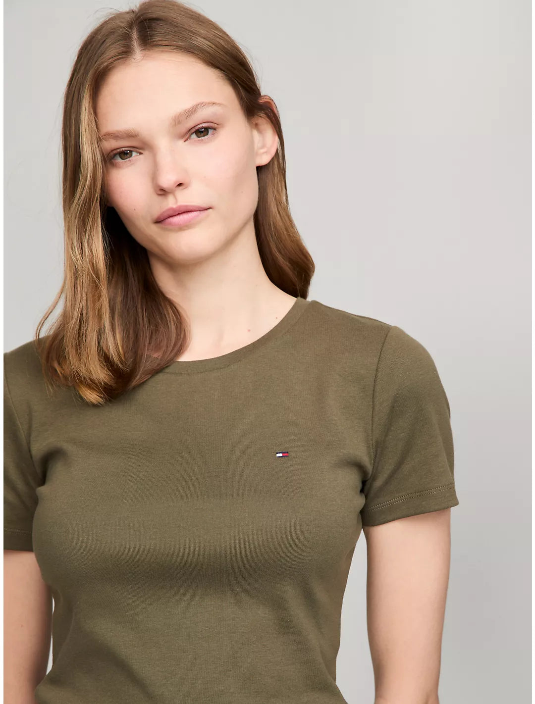 Tommy Hilfiger Playera de cuello redondo