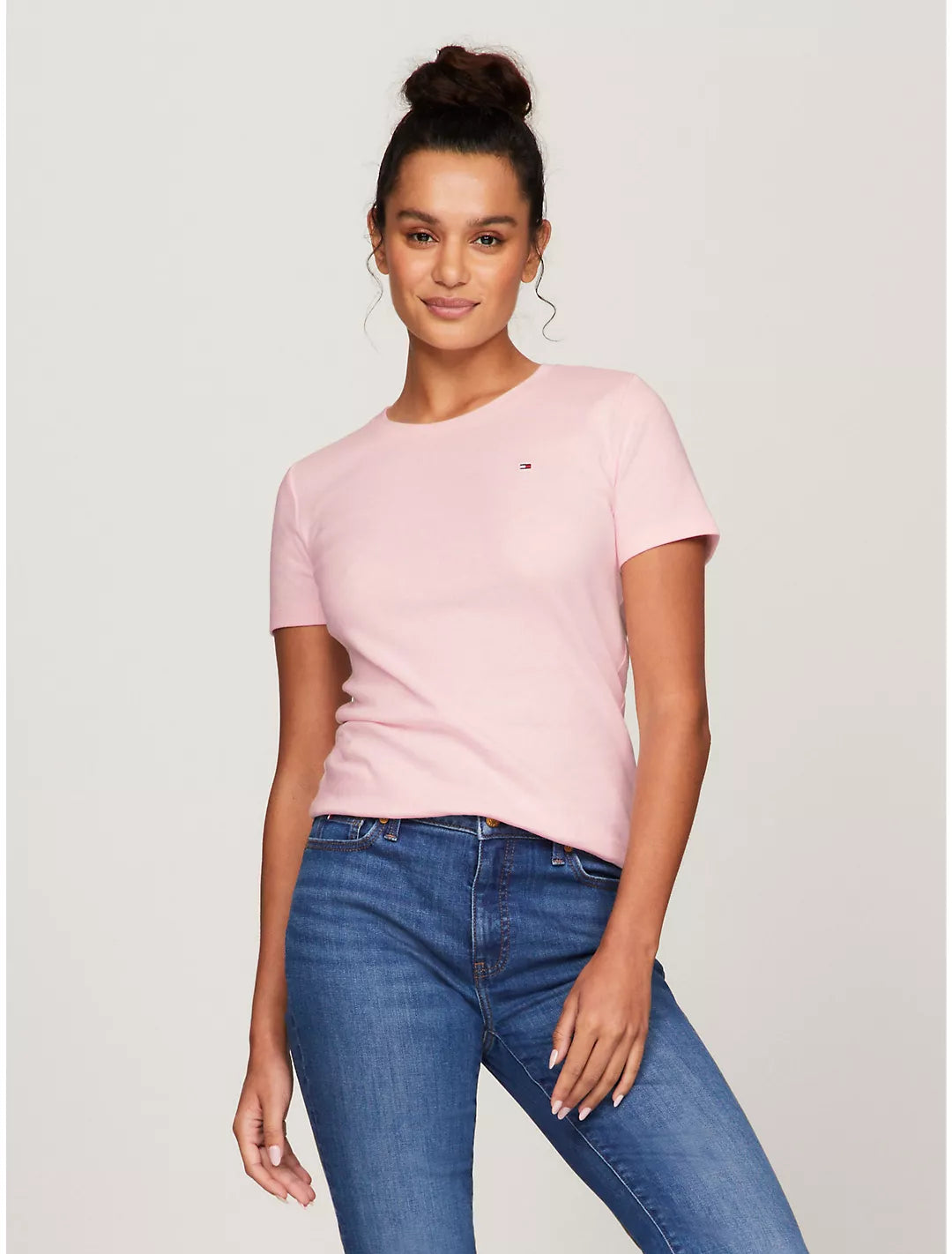 Tommy Hilfiger Playera de cuello redondo
