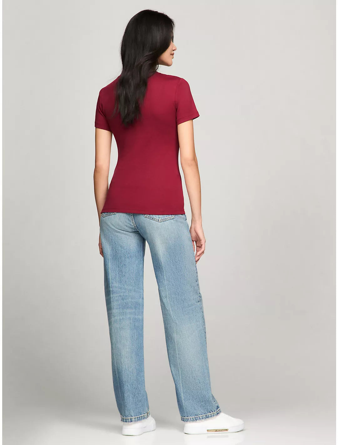 Tommy Hilfiger Playera de cuello redondo