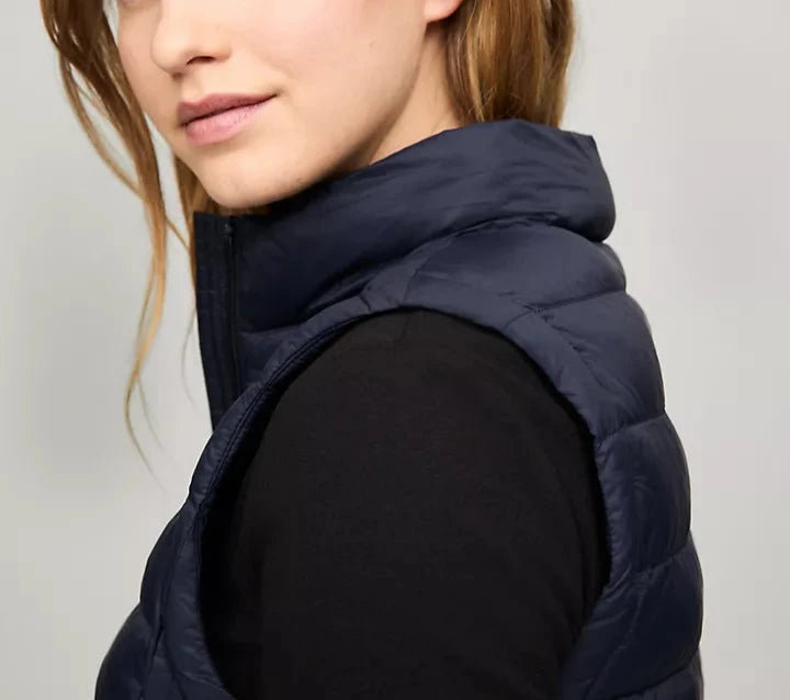 Tommy Hilfiger Chaleco puffer con gorro