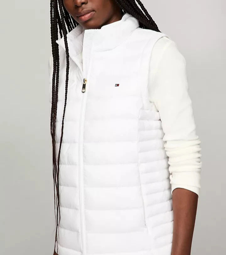 Tommy Hilfiger Chaleco puffer con gorro