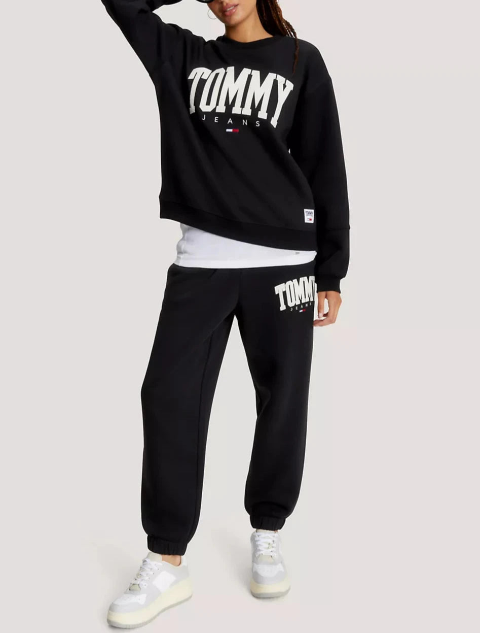 Tommy Hilfiger Pants deportivo TJ Varsity logotipo bordado