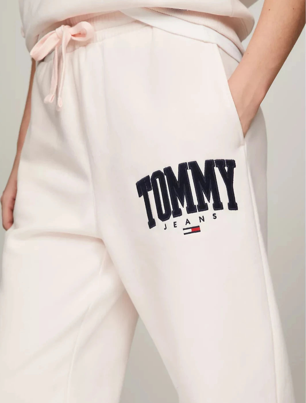 Tommy Hilfiger Pants deportivo TJ Varsity logotipo bordado