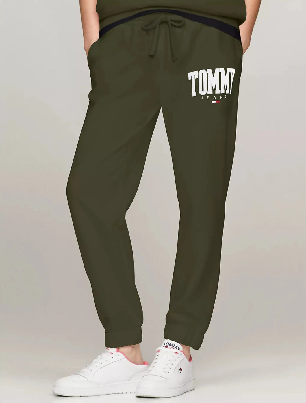 Tommy Hilfiger Pants deportivo TJ Varsity logotipo bordado