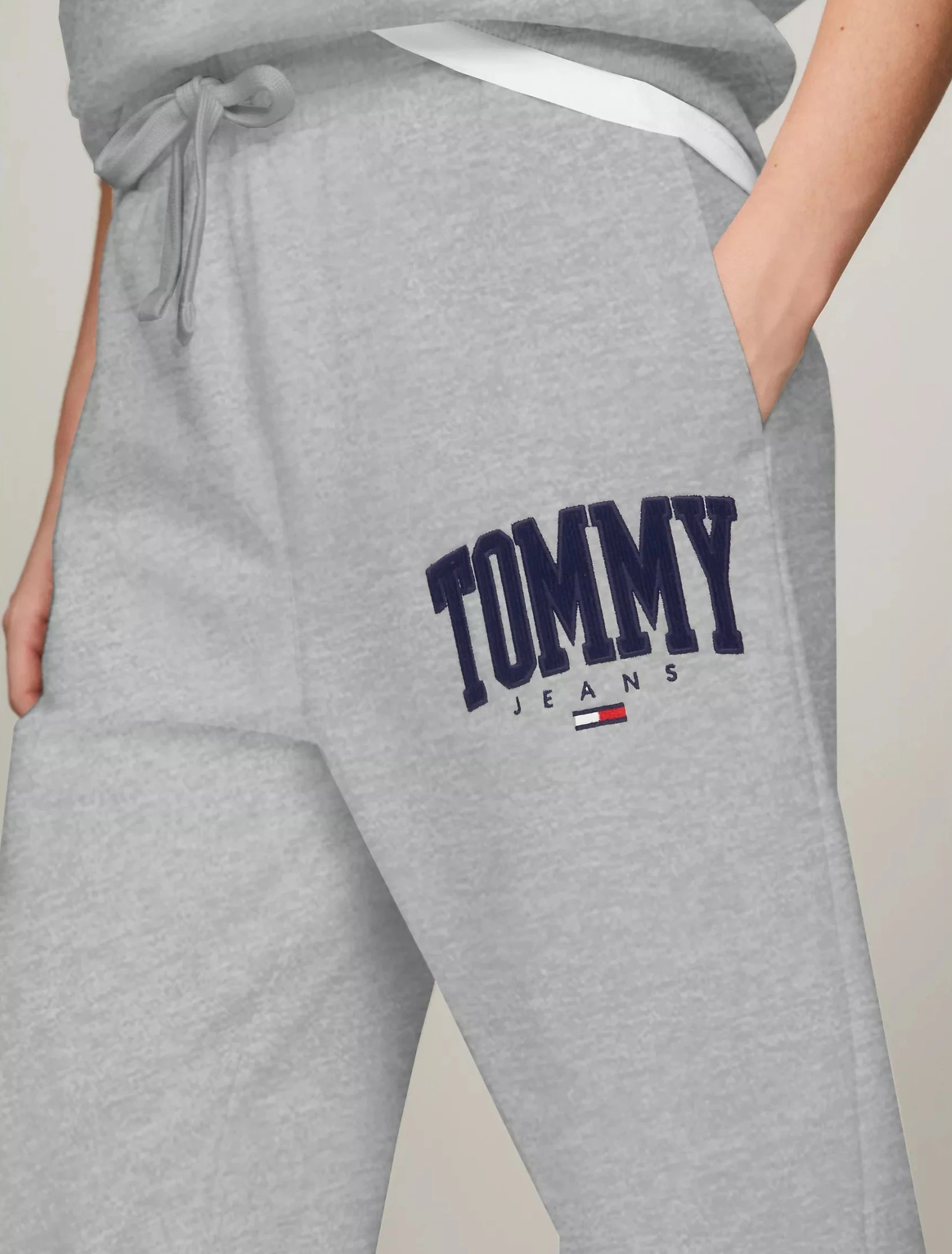 Tommy Hilfiger Pants deportivo TJ Varsity logotipo bordado