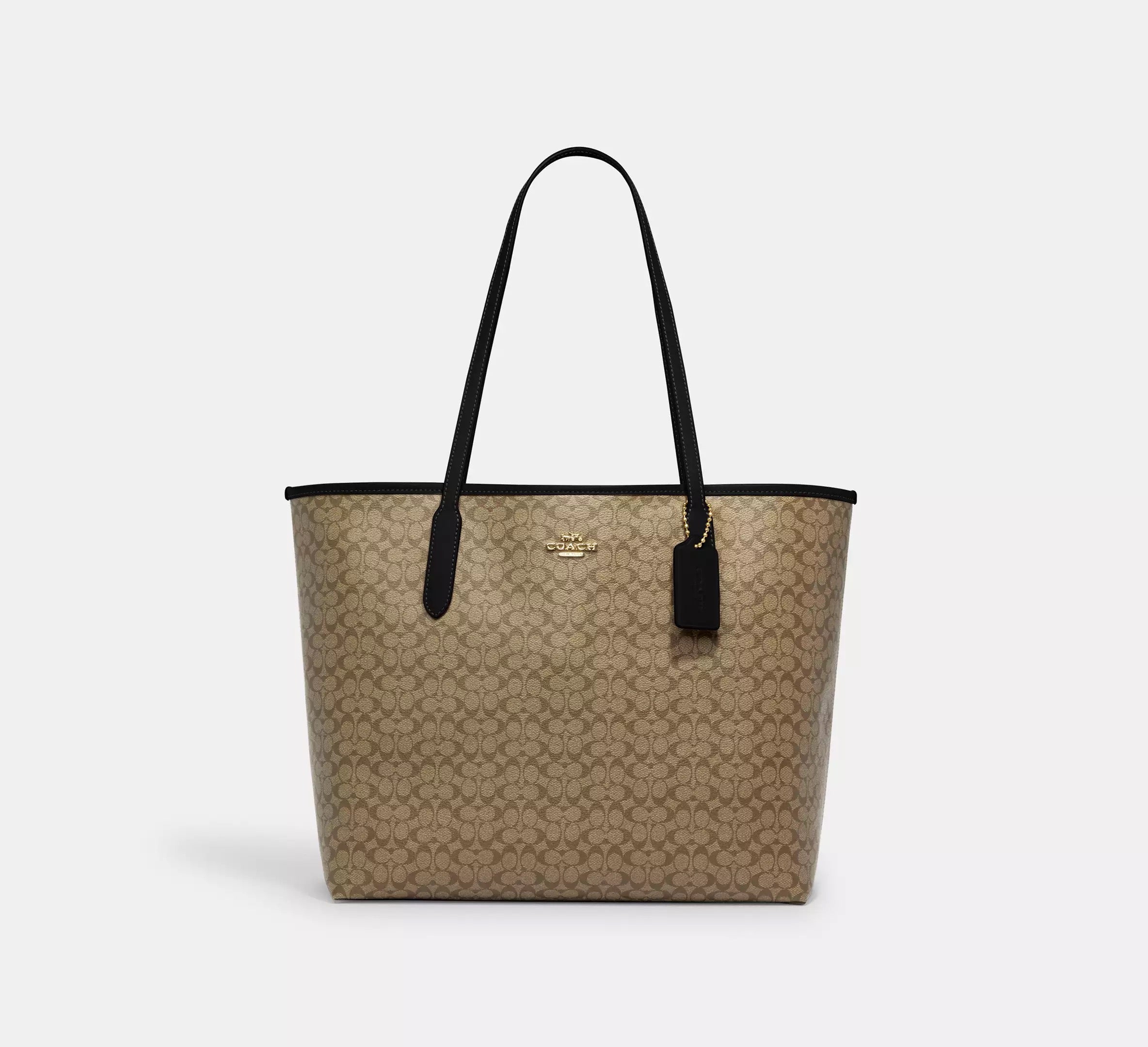 Coach City Tote con micro monograma