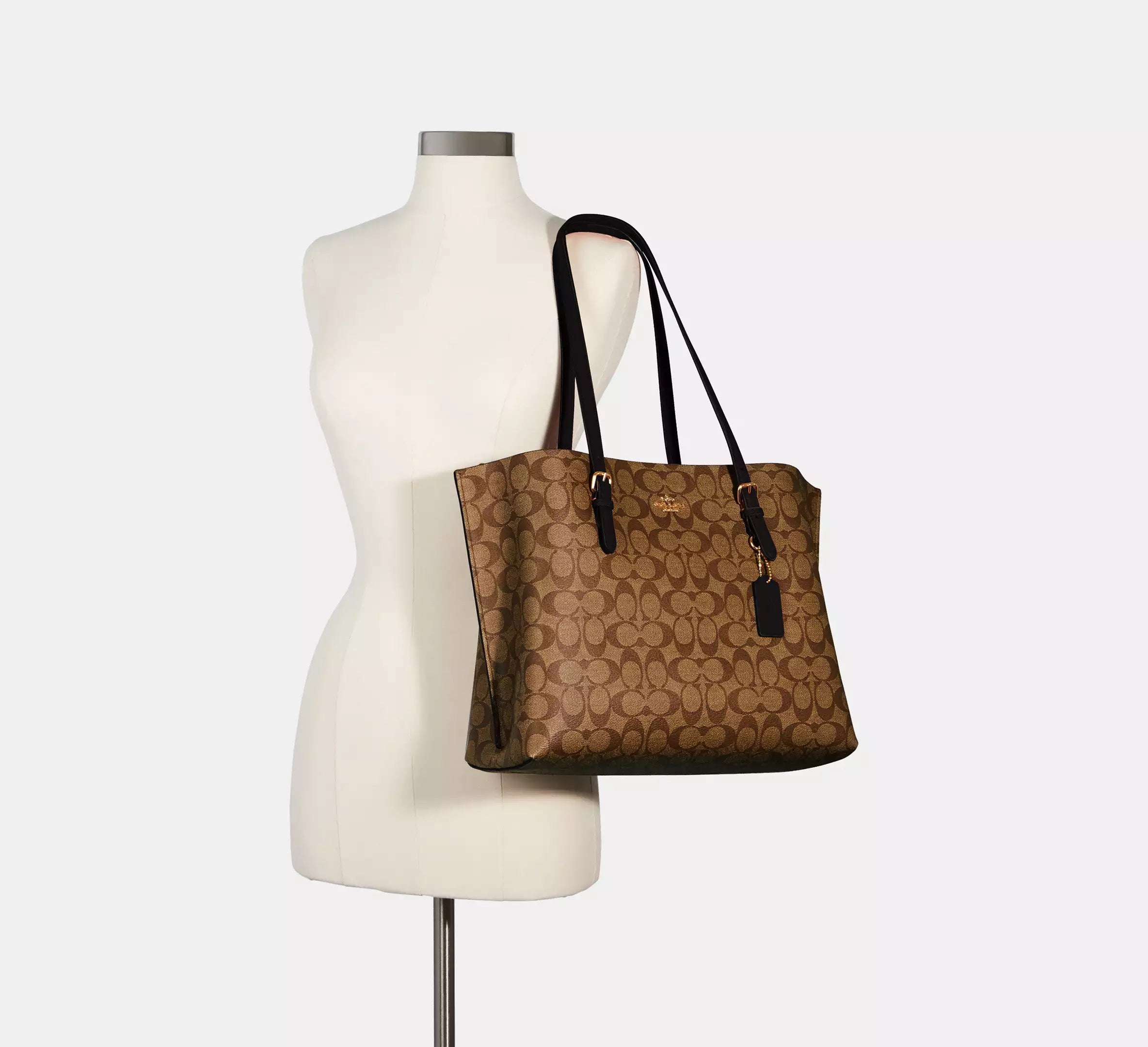 Coach Mollie Tote con monograma