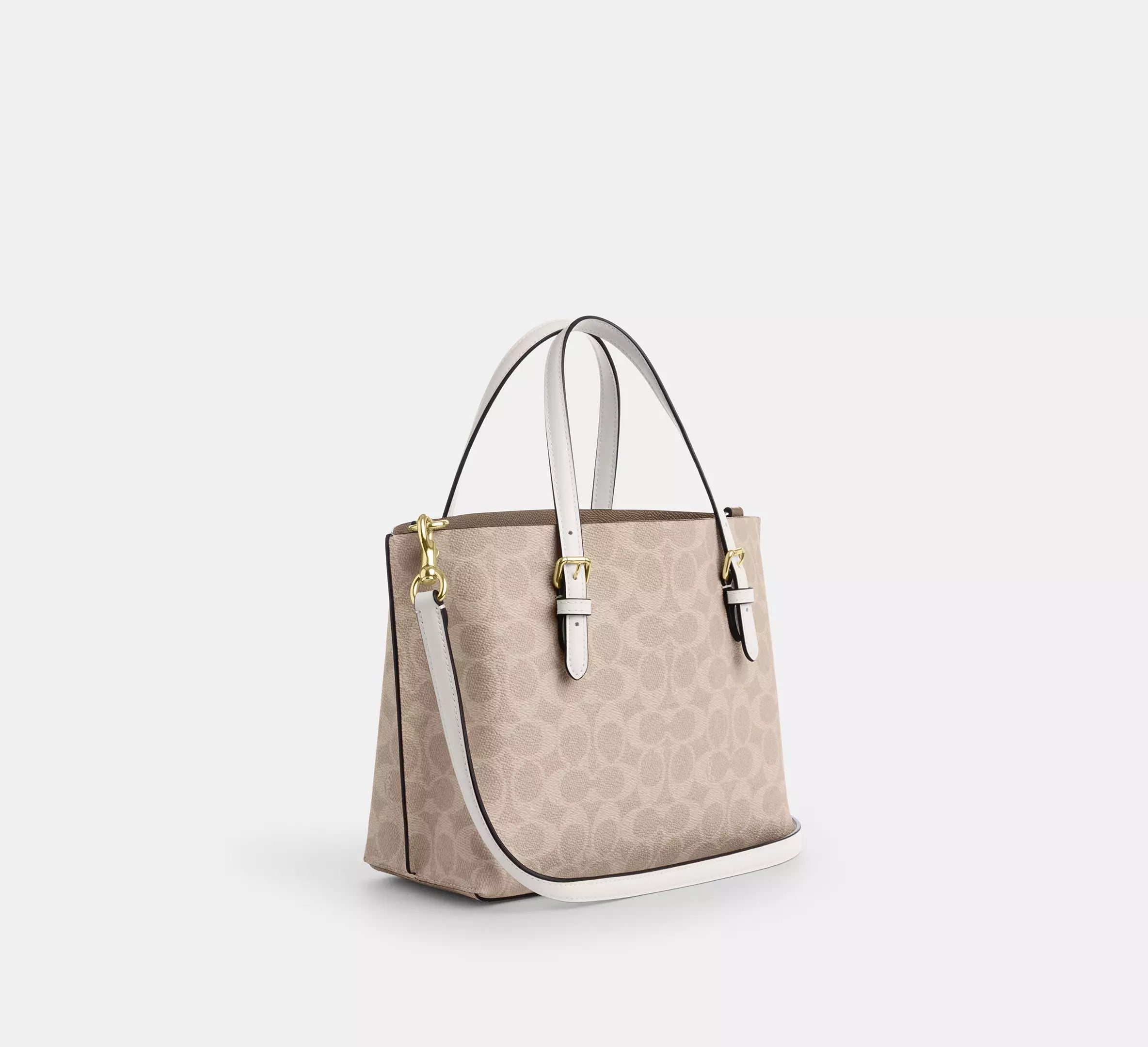 Coach Mollie Tote chica con monograma