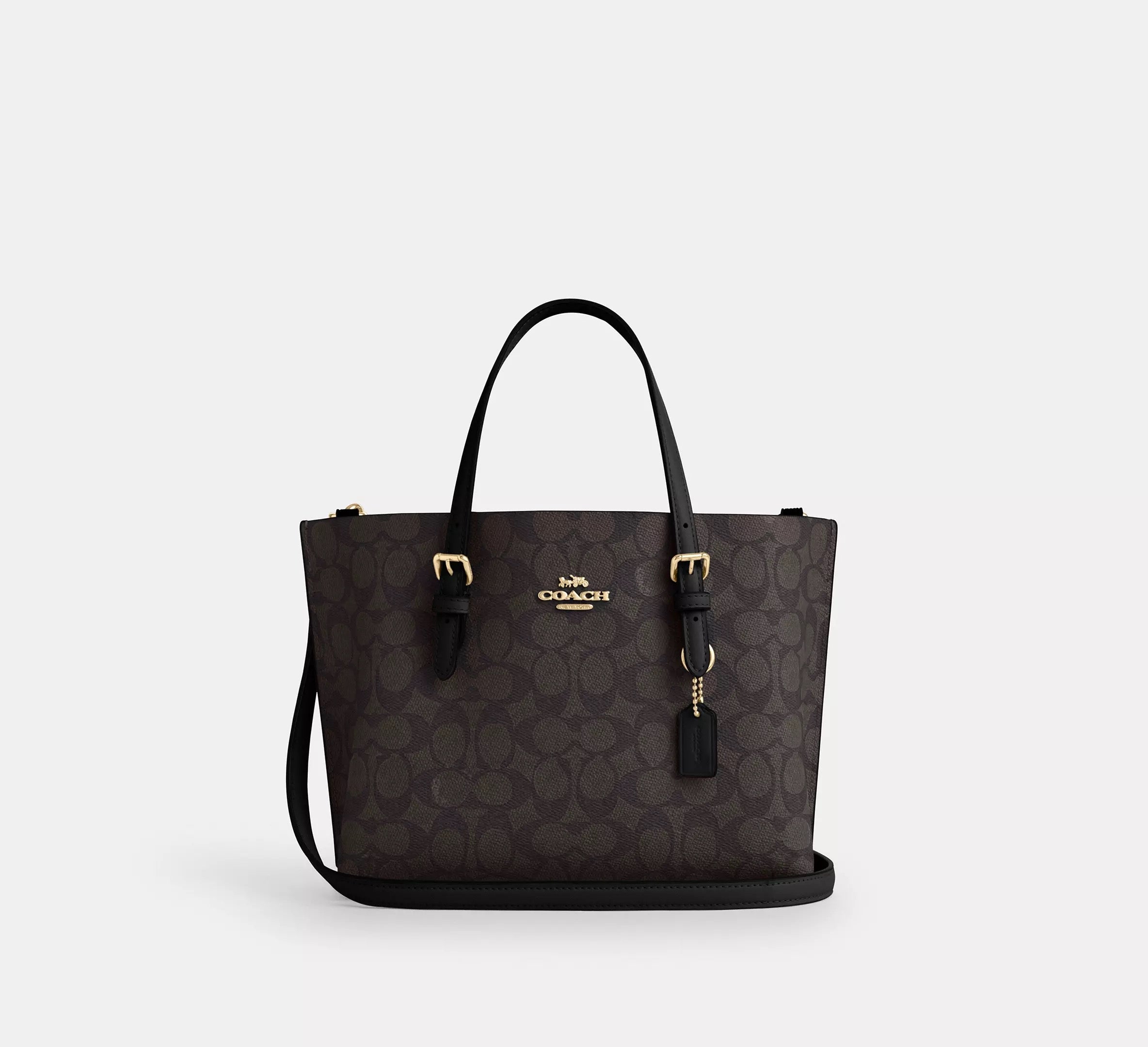 Coach Mollie Tote chica con monograma