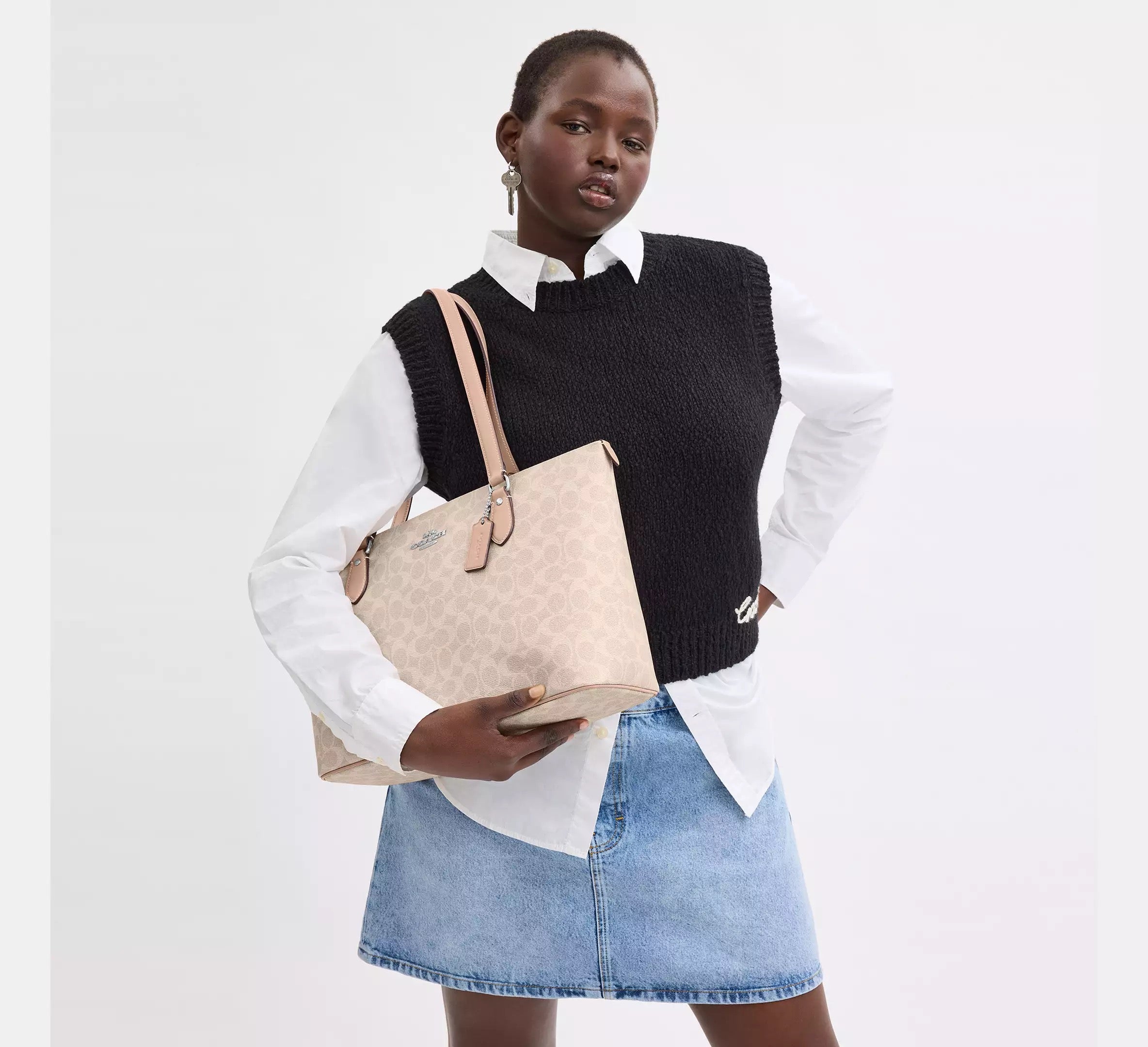Coach Gallery Tote con monograma