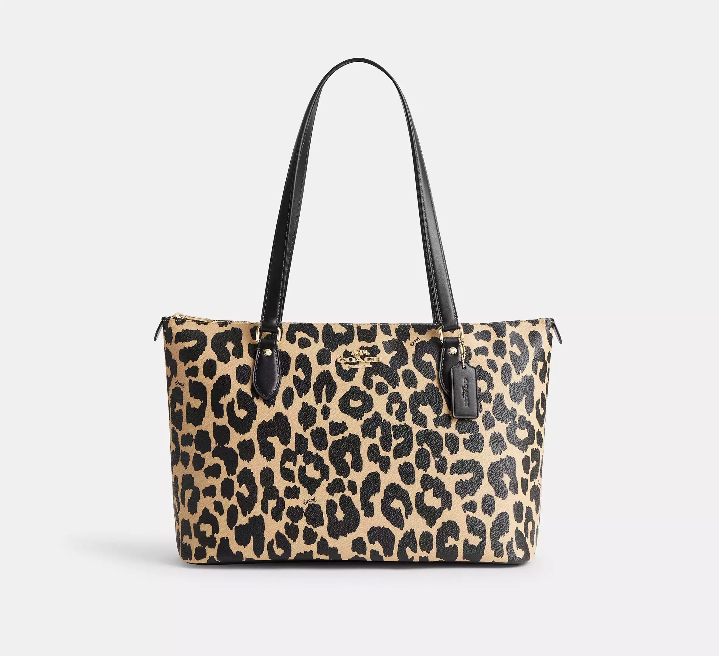 Coach Gallery Tote animal print