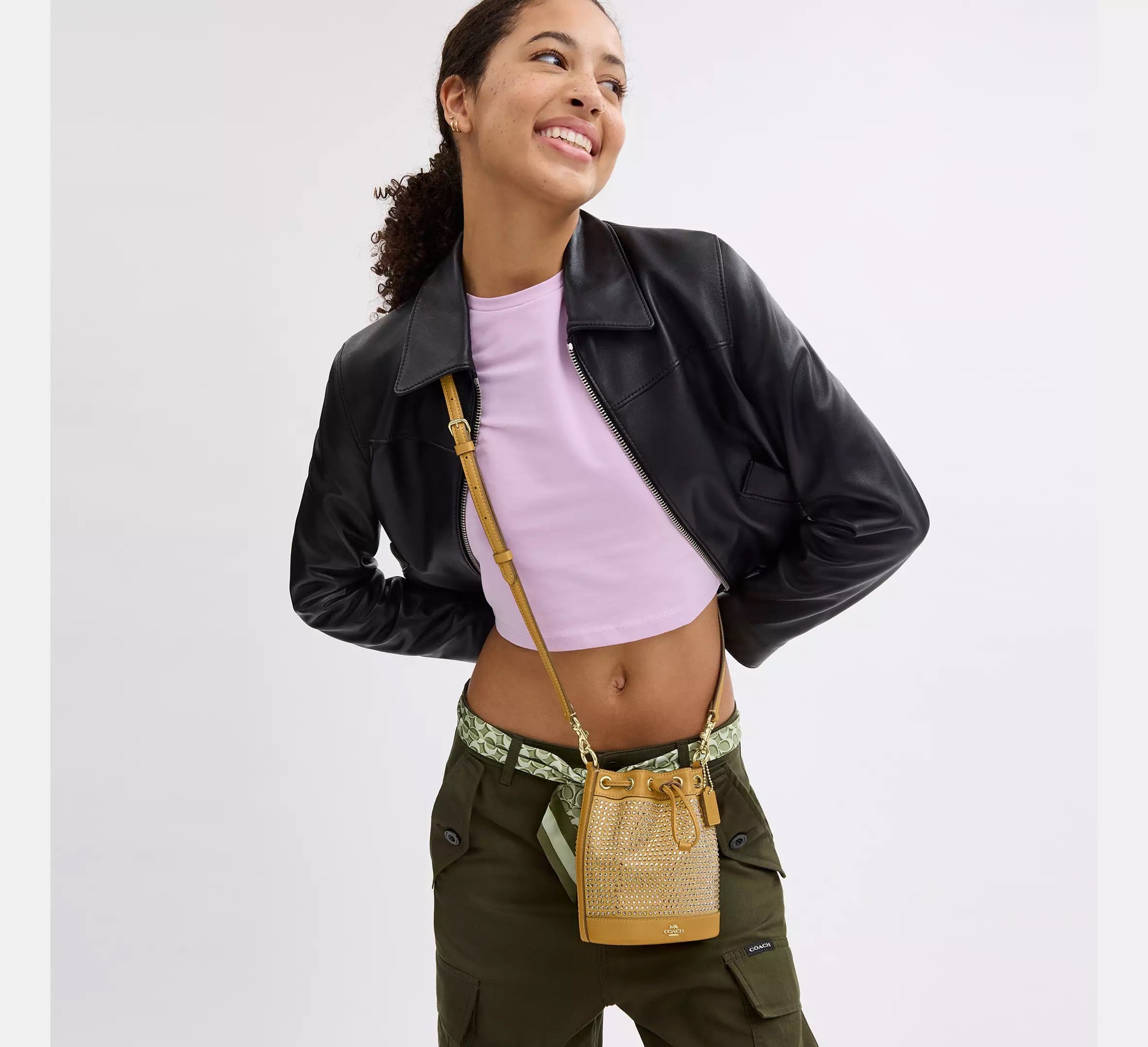 Coach Mini Bucket
