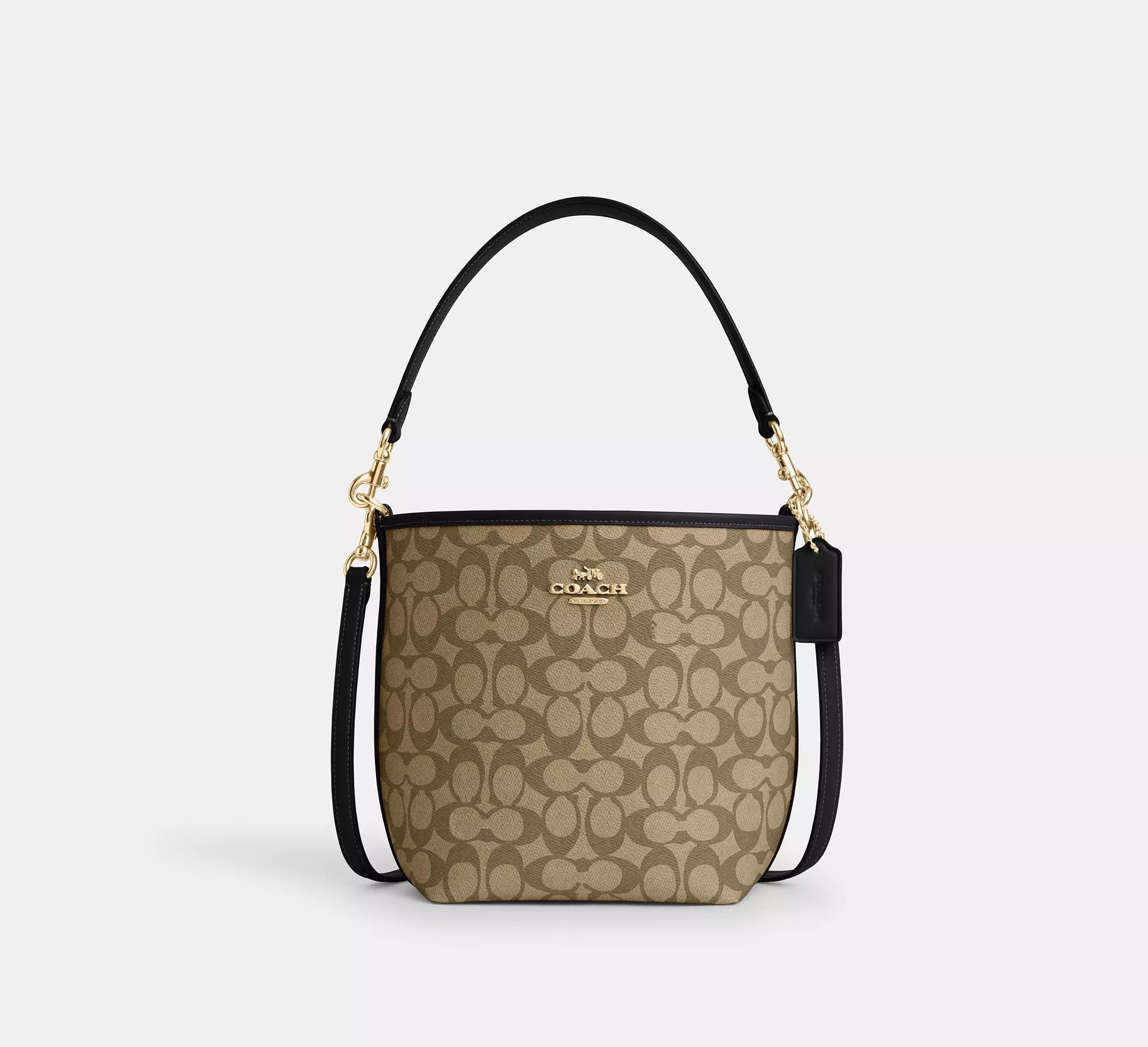 Coach Bucket con monograma