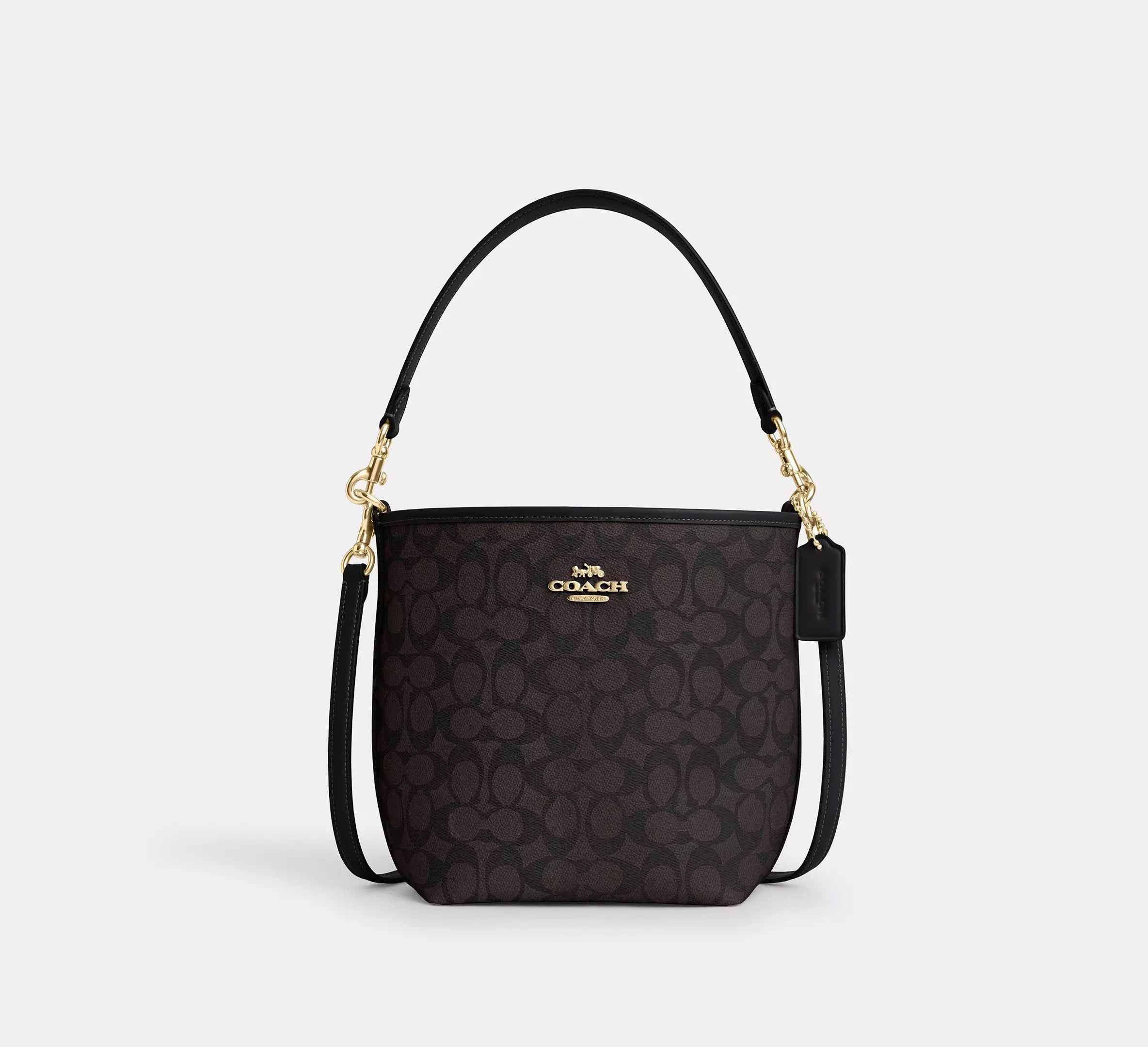 Coach Bucket con monograma