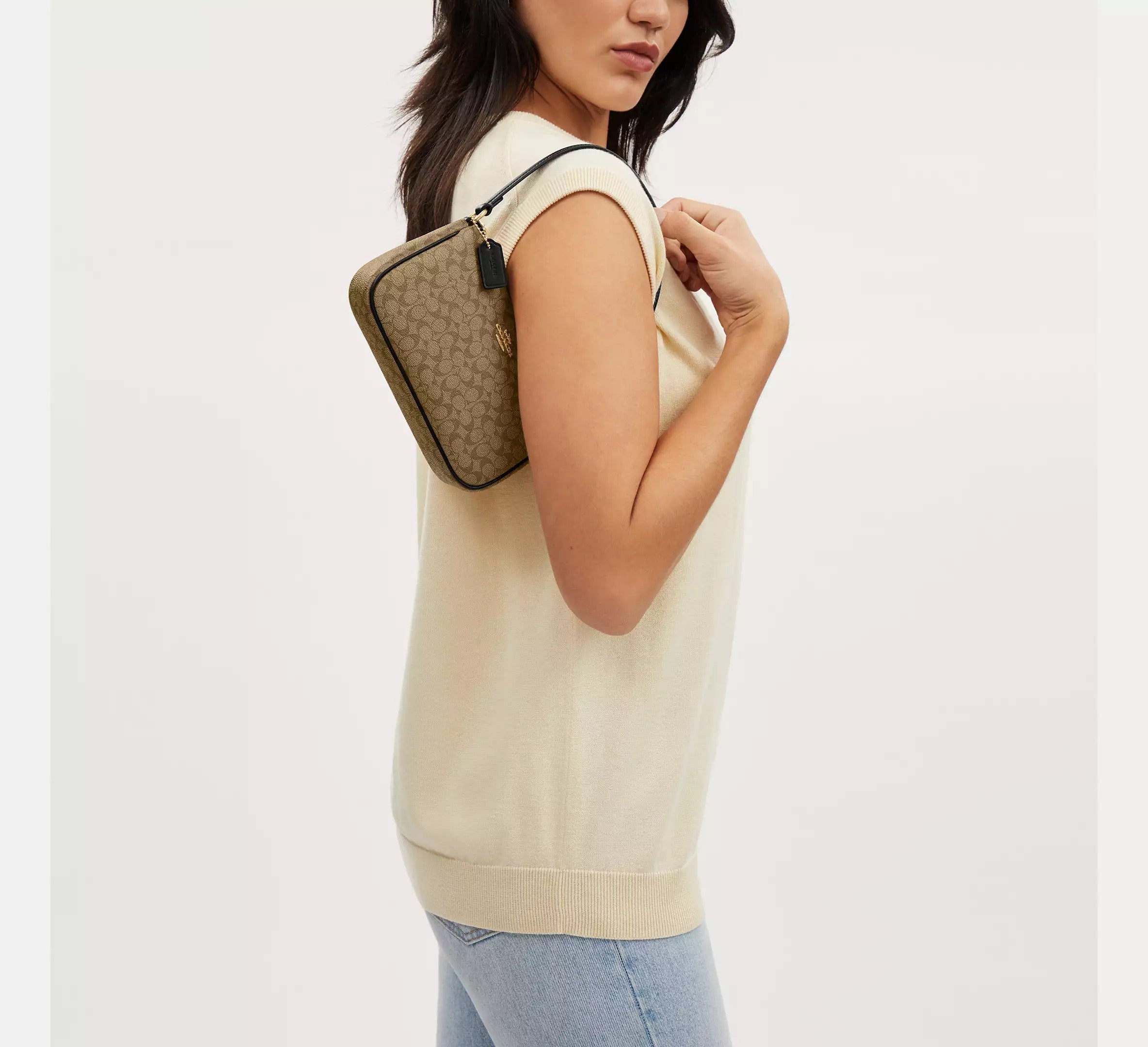 Coach Shoulder Bag Nolita con monograma