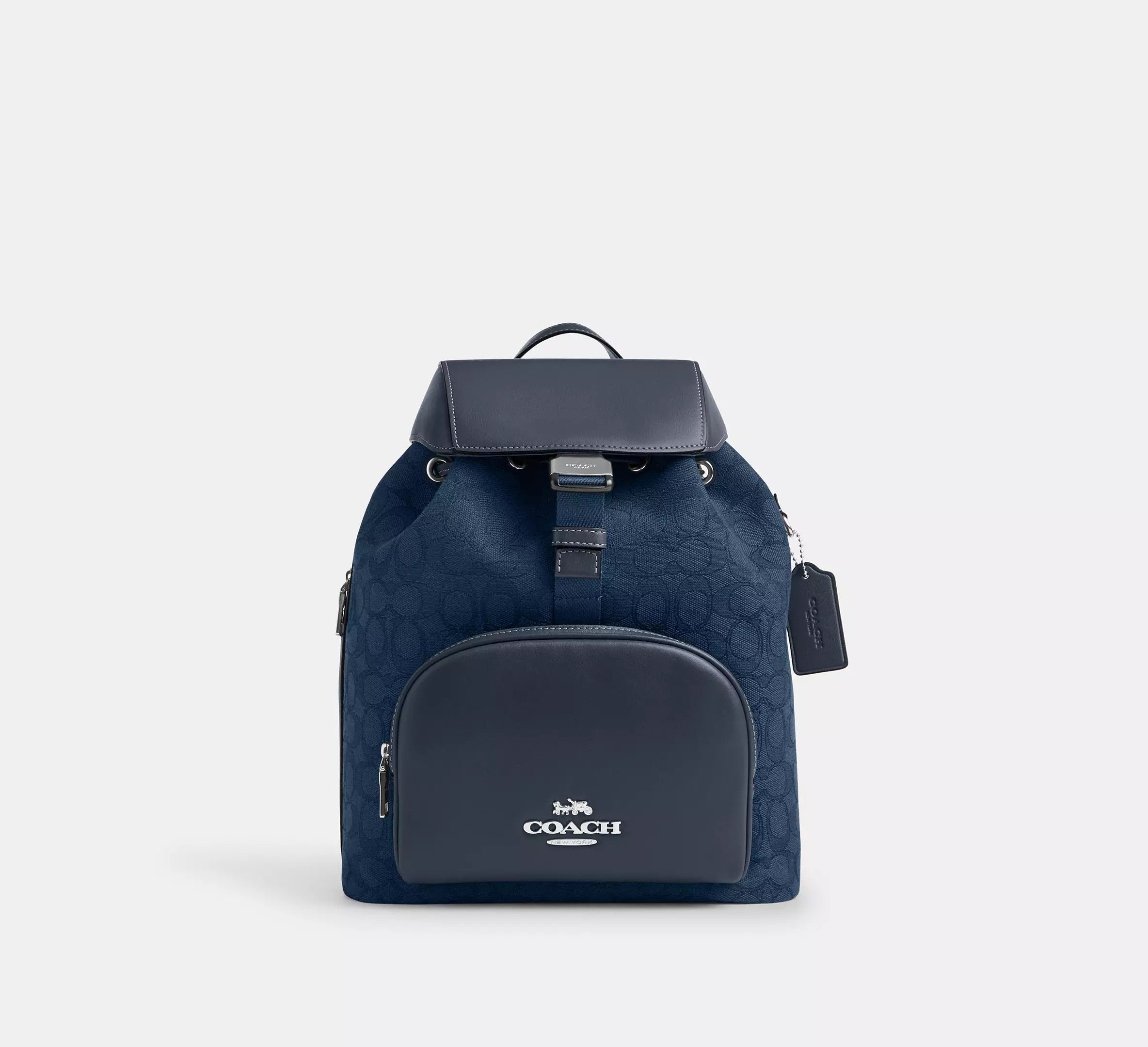 Coach Backpack Pace grande con monograma Jacquard