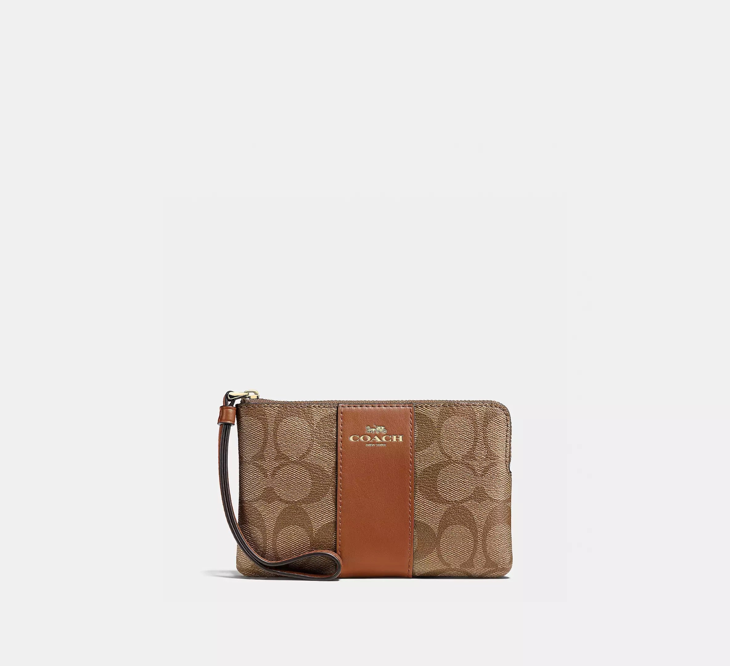Coach Wristlet con monograma