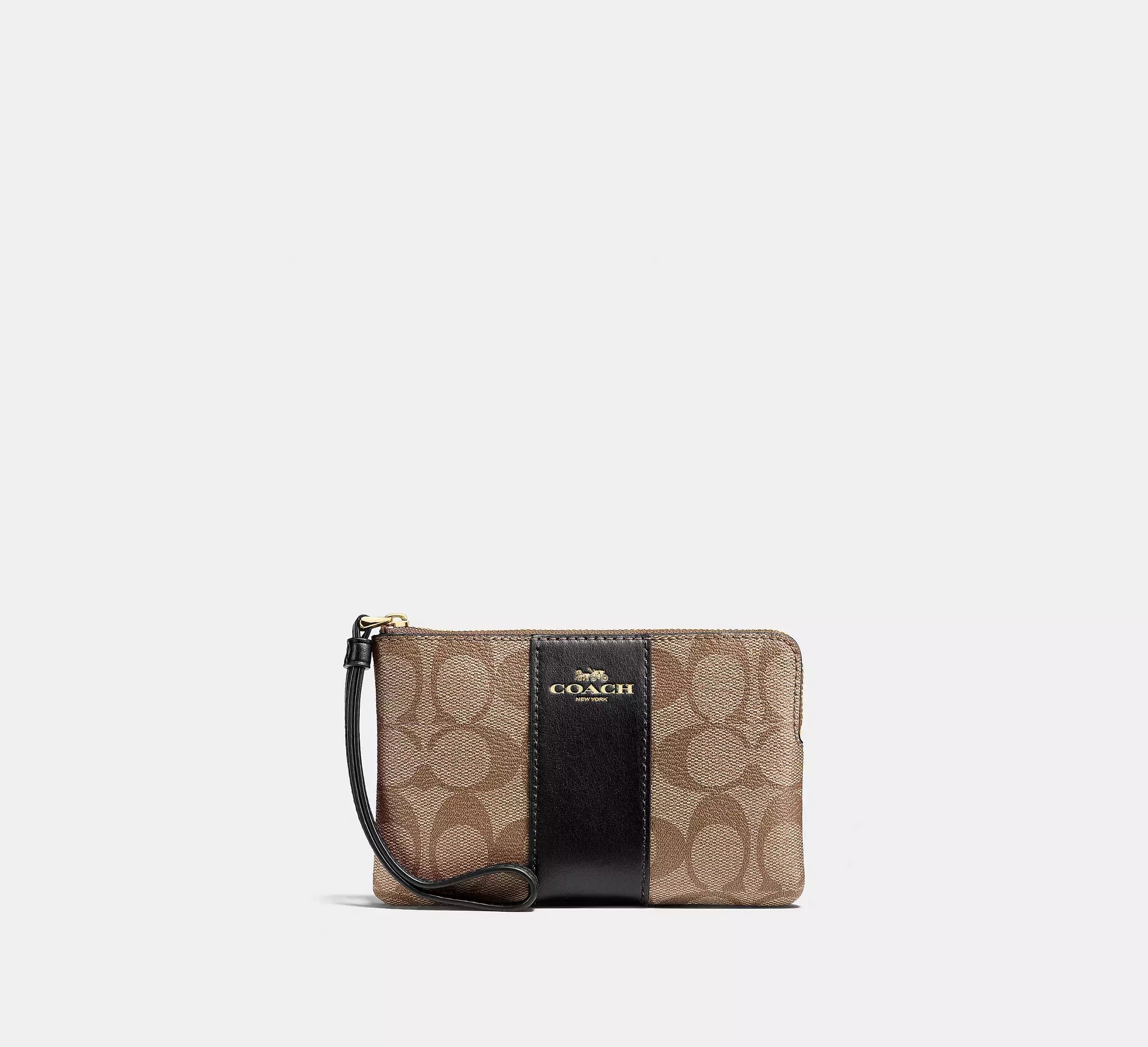 Coach Wristlet con monograma