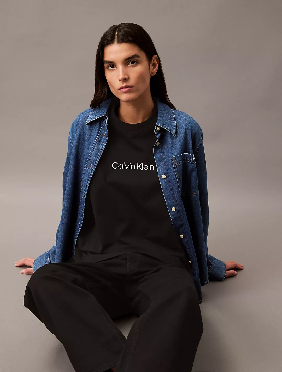 Calvin Klein Playera Standard Logo