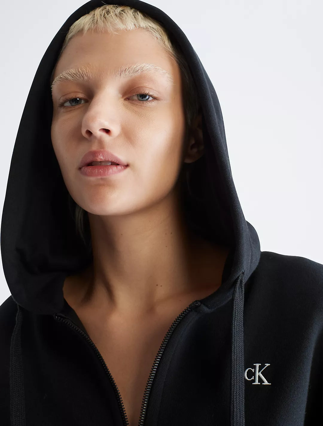 Calvin Klein Sudadera con cierre y gorro