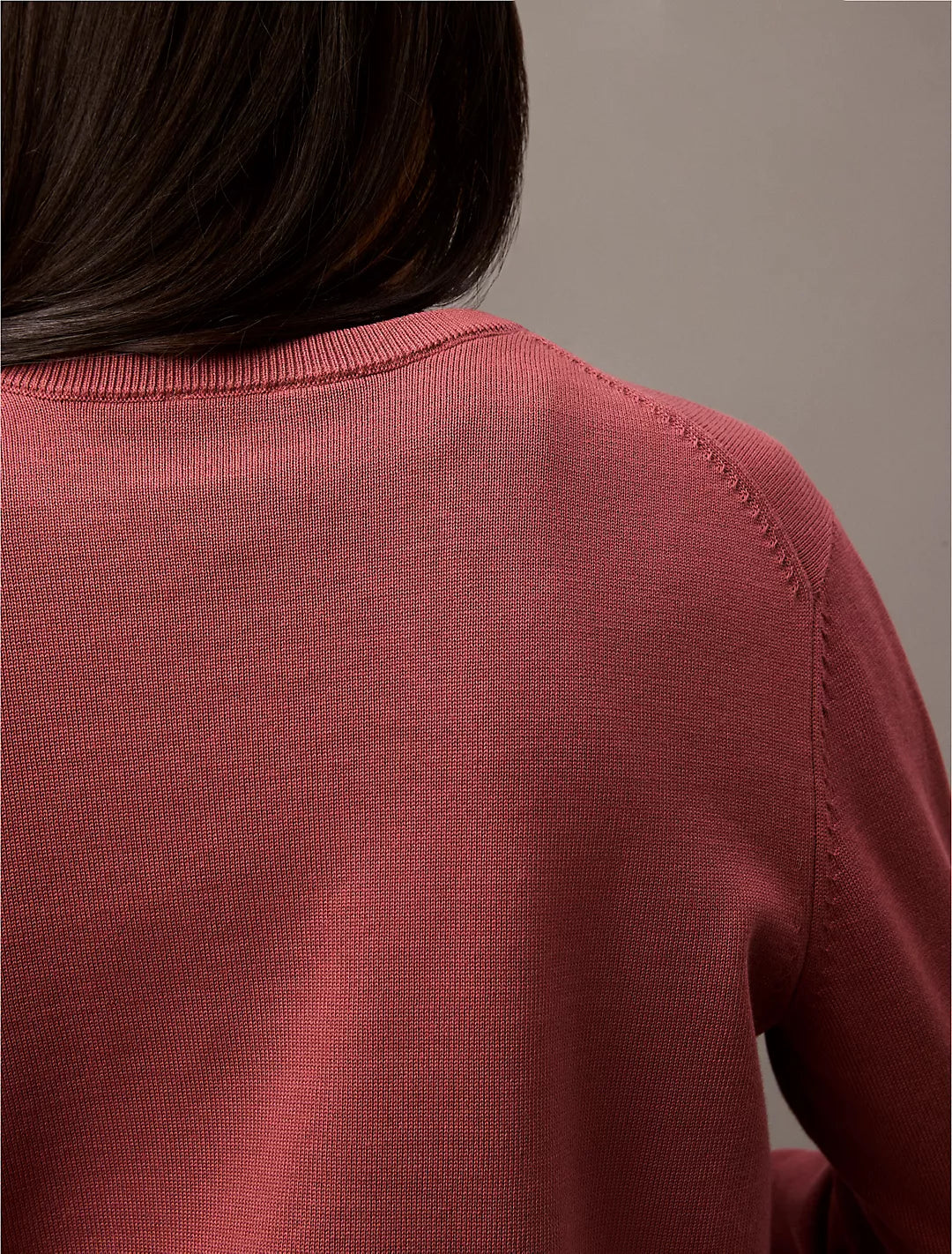 Calvin Klein Suéter cuello redondo con logo monograma