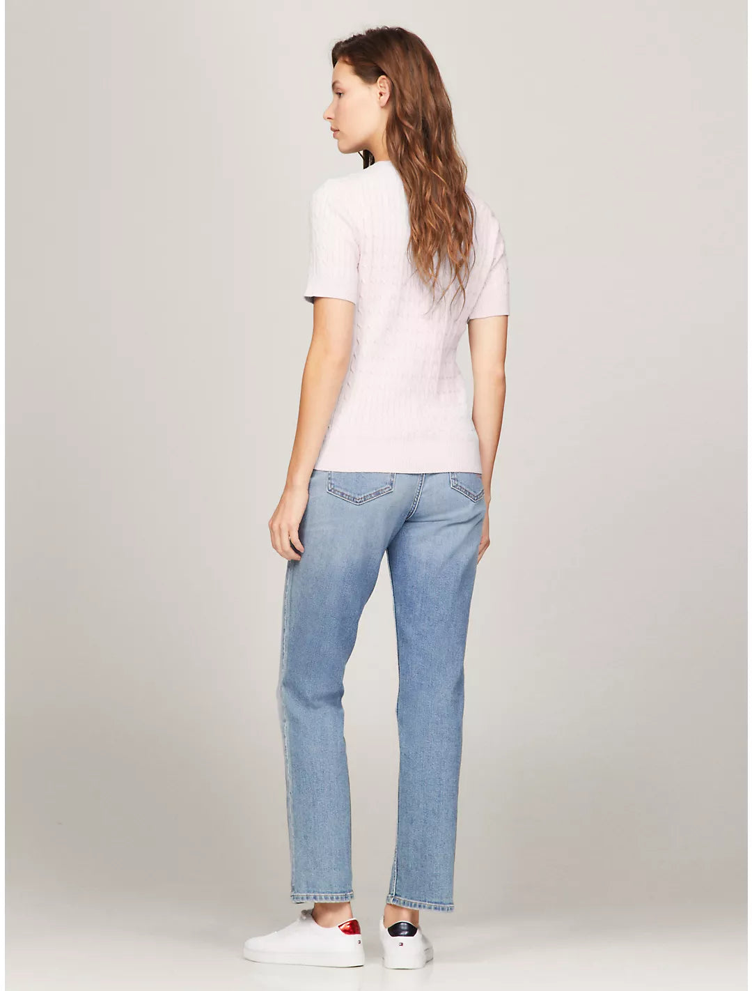 Tommy Hilfiger Playera de manga corta con trenzado
