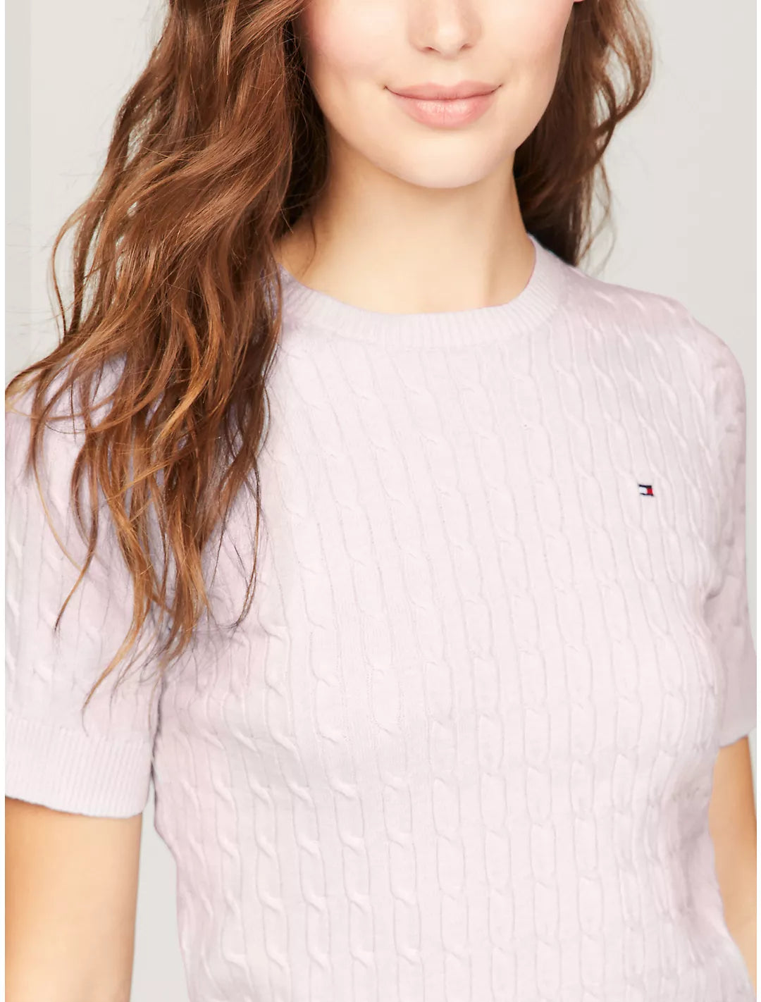 Tommy Hilfiger Playera de manga corta con trenzado