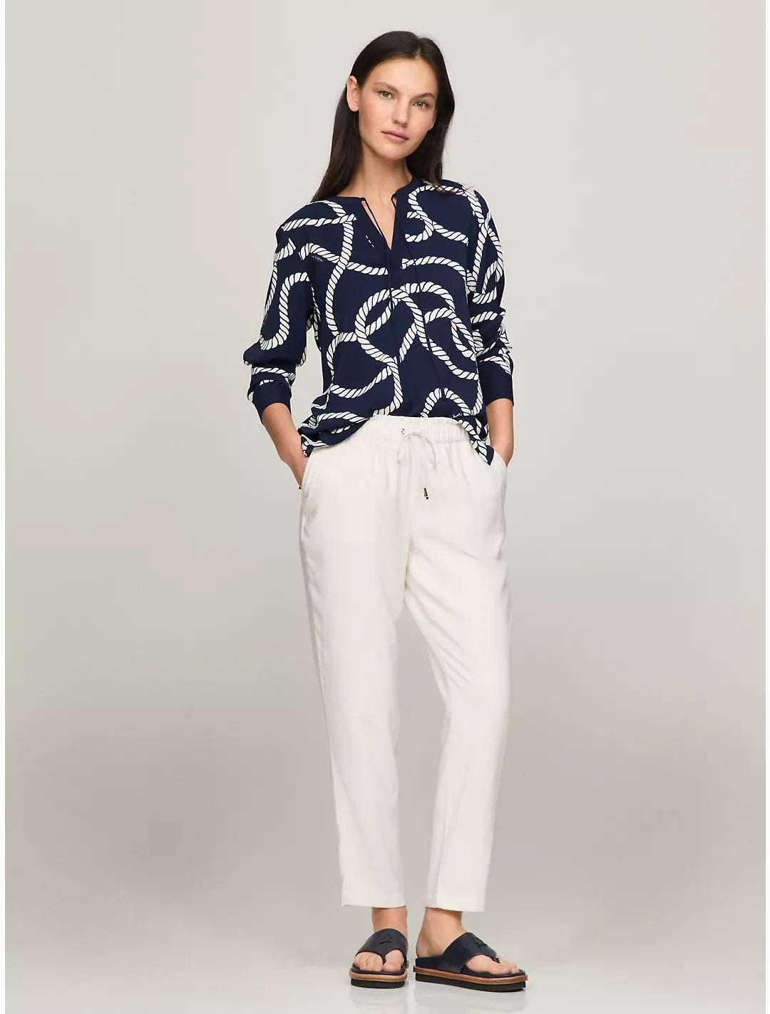 Tommy Hilfiger Pantalón ajustado con cordón