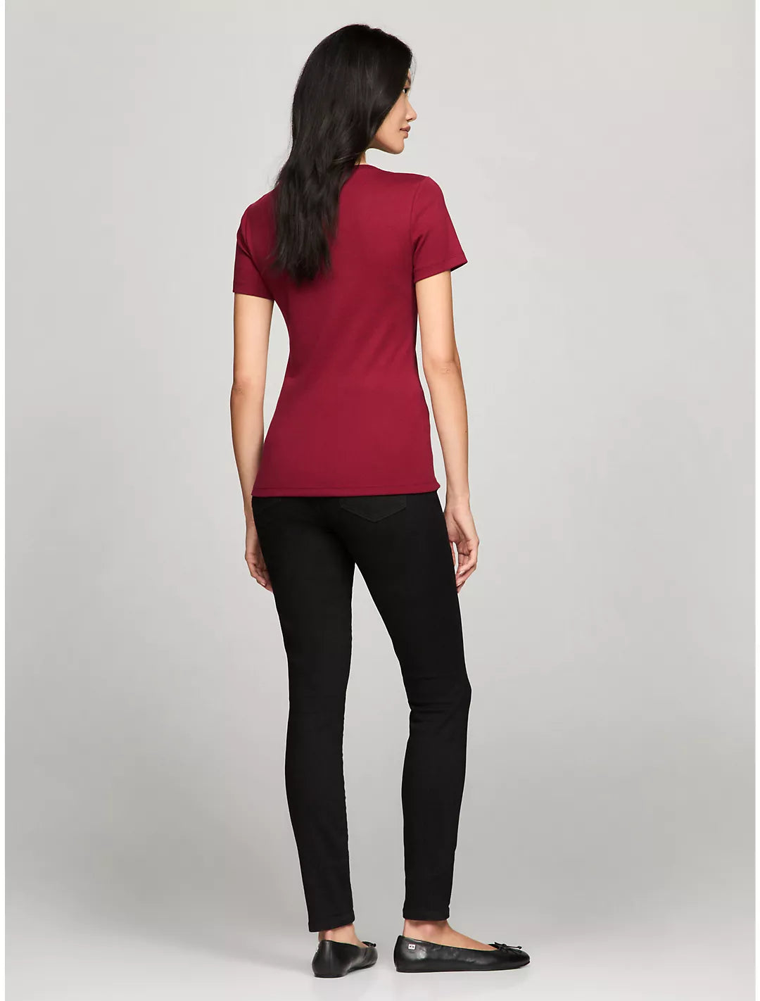 Tommy Hilfiger Playera con escote en V